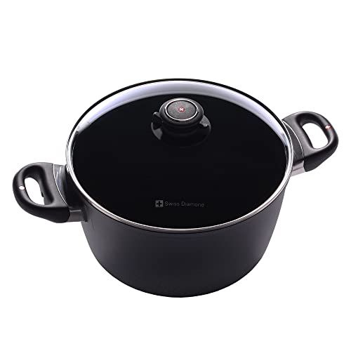 【中古】【未使用・未開封品】Swiss Diamond ストックポット 24cm