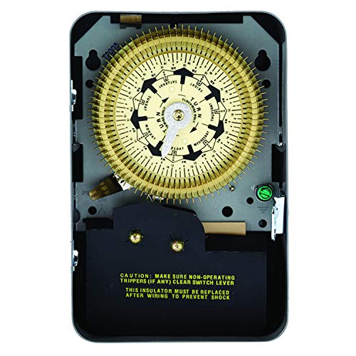 【中古】【未使用・未開封品】Intermatic T2005コンパクト120ボルト7日間のメカニカルタイムスイッチ、Nema 1屋内用カバー