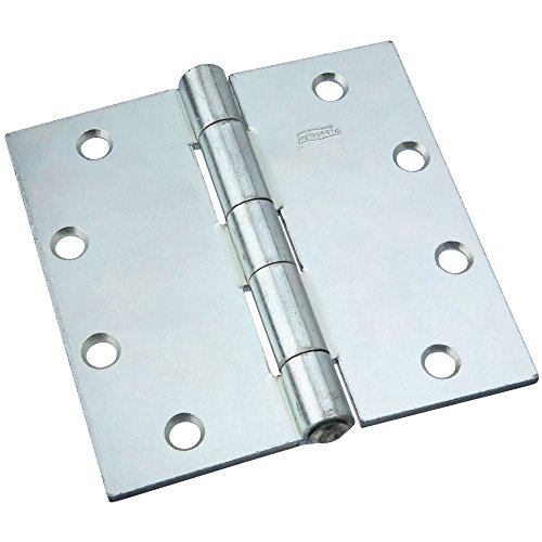 【中古】【未使用・未開封品】(5 Inch) - National Hardware N140-822 Full Mortise Door Hinge, 8 Hole, Cold Rolled Steel