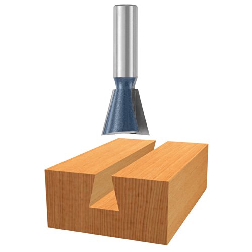 【中古】【未使用・未開封品】2.5cm (1.3cm Shank) 14 deg. Carbide Tipped Dove-Tail Bit