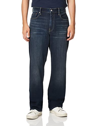 【中古】【未当て嵌める・未開封品】Lucky Brand メンズ 181?リラックスストレートレッグジーンズ インデルウッド US 大きさ: 34W x 34L 色つや: 青碧