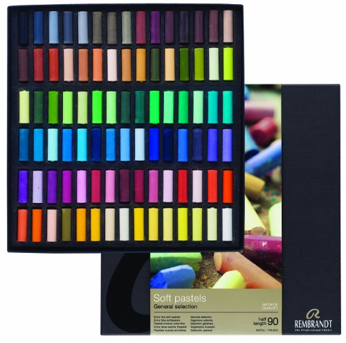 【中古】【未使用・未開封品】ターレンス レンブラント ソフトパステル ハーフスティック 90色セット