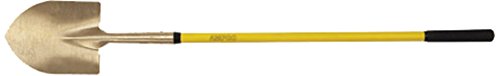 【中古】【未使用・未開封品】Ampco Safety Tools S-81FG Round Point Shovel, Non-Sparking, Non-Magnetic, Corrosion Resistant, Long Handle by Ampco Safety Tools