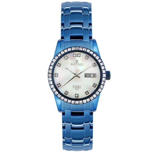 【中古】【未使用・未開封品】時計 Women Sartego SLMP77 Blue Stainless Steel Automatic Mother of Pearl Dial [並行輸入品]｜AJIMURA-SHOP