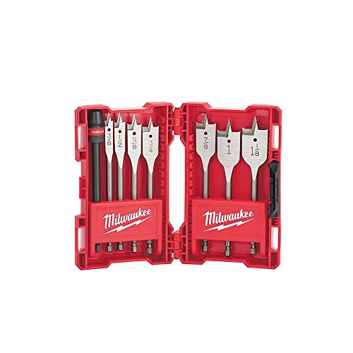 【中古】【未使用・未開封品】Milwaukee Accessory492201758-Piece Quik-Lok Spade Bit Set-8PC SPADE BIT SET (並行輸入品)｜AJIMURA-SHOP