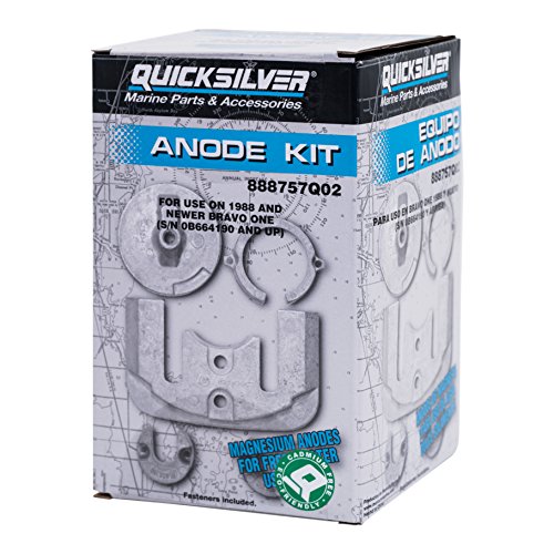 【中古】【未使用・未開封品】Quicksilver 888757Q02 マグネシウム陽極キット - MerCruiser Bravo One Drive｜AJIMURA-SHOP