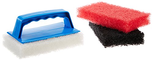 【中古】【未当て嵌める・未開封品】Star Brite Scrub Kit Handle With 3 Pads, New.