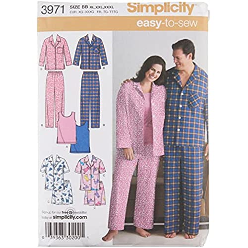 【中古】【未使用・未開封品】SIMPLICITY PLUS SIZE WOMEN AND MENS PAJA-XL XXL XXXL (並行輸入品)