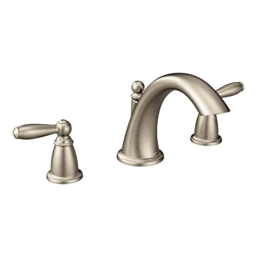 【中古】【未使用・未開封品】Moen Brantford T4943BN つや消しニッケル 2ハンドル デッキマウント ローマ式浴槽蛇口トリムキット バルブが必要｜AJIMURA-SHOP