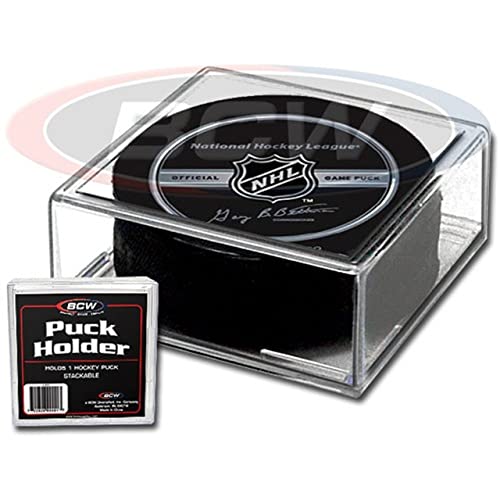 【中古】【未使用・未開封品】1 (One) BCW Hockey Puck Display Holder