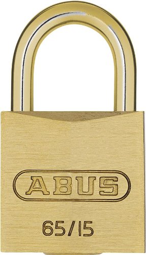 【中古】【未使用・未開封品】Abus - 65MB/15 15mm Cadenas en laiton et dispositif d'accrochage ? cl? identique - ABUKA09326
