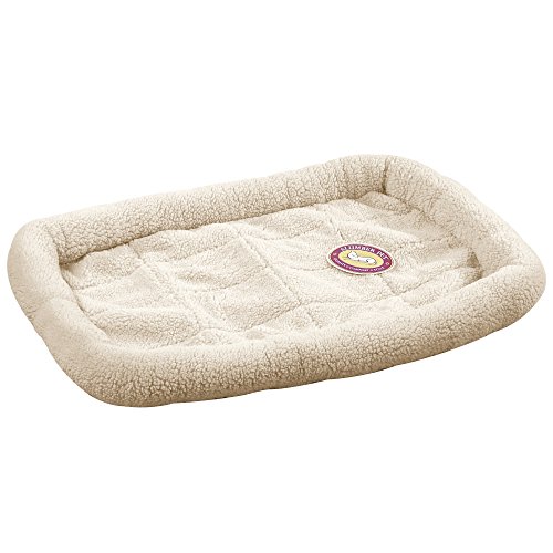 【中古】【未使用・未開封品】Slumber Pet Sherpa Crate Beds - Comfortable Bumper-Style Beds for Dogs and Cats - Small, Natural Beige by Slumber Pet｜AJIMURA-SHOP