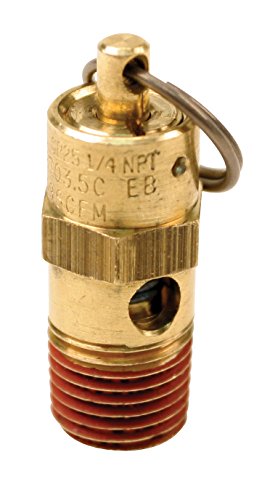 【中古】【未当て嵌める・未開封品】Viair 92175 175 PSI安全性のある弁膜 1/4in NPT付き添い人