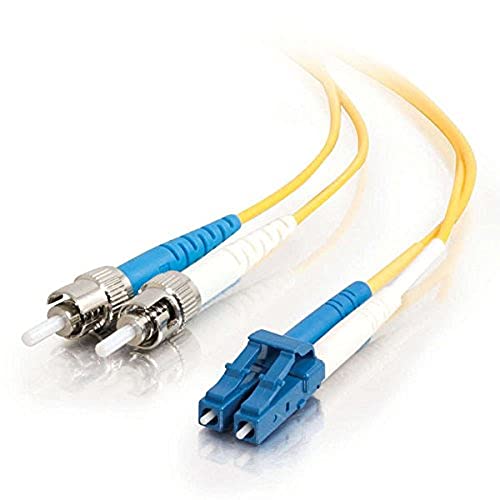 【中古】【未使用・未開封品】C2G 2m LC-ST 9/125 Duplex Single Mode OS2 Fiber Cable - Yellow - 6ft - Patch cable - LC single-mode (M) to ST single-mode (M) - 6.6 ft 19,294円