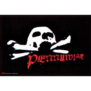 【中古】【未使用・未開封品】Pennywiseファブリックポスターフラグ