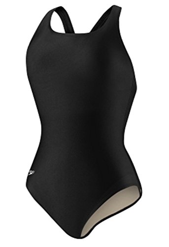 【中古】【未当てはめる・未開封品】Speedo レディース アクアティック モデレート ウルトラうしろ側 水泳着 14 黒いこと