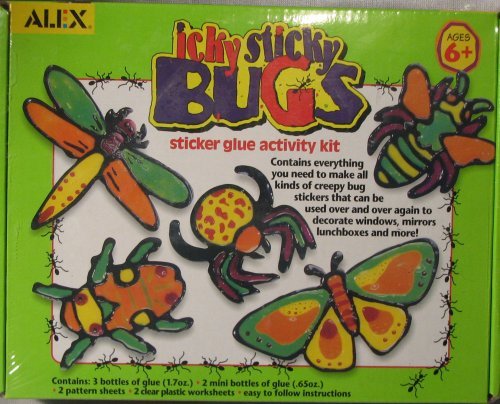 【中古】【未使用・未開封品】Icky Sticky Bugs (Sticker Glue Activity Kit) (並行輸入品)