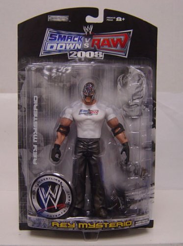 【中古】【未使用・未開封品】WWE Wrestling Smackdown vs. Raw 2008 Exclusive Action Figure Rey Mysterio