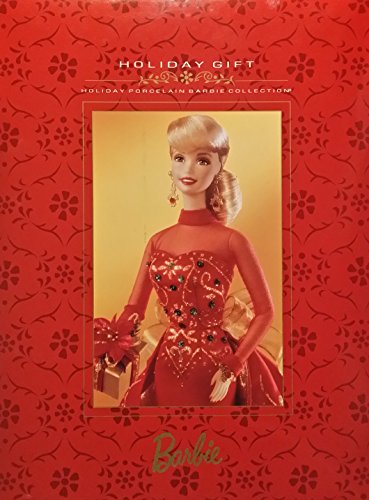 【中古】【未当て嵌める・未開封品】Holiday Gift Numbered Edition Porcelain Barbie Doll From The Porcelain Collection