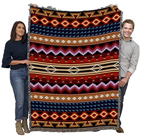 【中古】【未当て嵌める・未開封品】SouthwestサンプラーMaize and Cornflower Blanket Throw