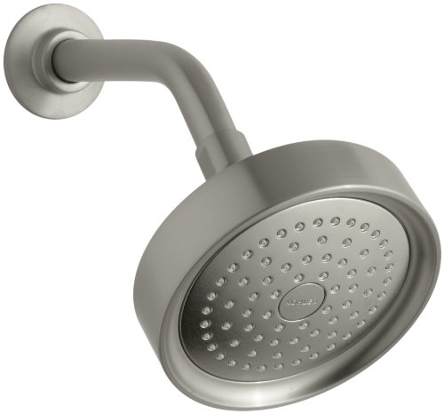 【中古】【未使用・未開封品】(Nickel) - KOHLER K-965-BN Taboret Single-Function Showerhead, Vibrant Brushed Nickel|AJIMURA-SHOP