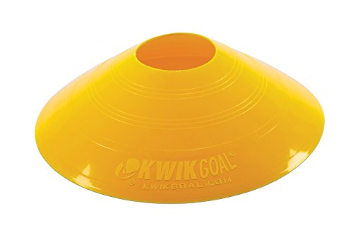 【中古】【未使用・未開封品】(Yellow) - Kwik Goal Small Disc Cone Multi-Coloured