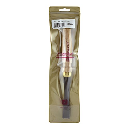 【中古】【未使用・未開封品】Flexcut #9 マレットスイープ、3/4インチ (MC409)