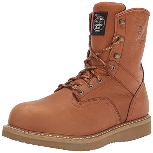 【中古】【未使用・未開封品】[Georgia] Boot Men's 8 Inch Wedge Steel Toe Work Shoe