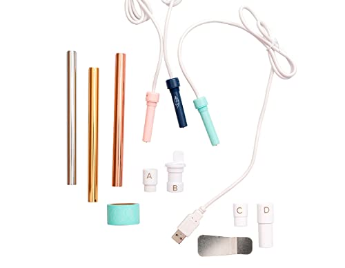 【中古】【未使用・未開封品】ウィアール Kit フォイルクイル - All-In-One - All 3 ペン Sizes 4 Adaptors Placement Tape 3 Rolls of Foil Heat Resistant 660579