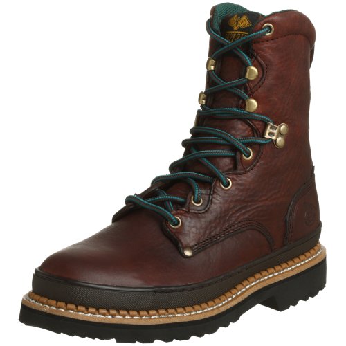 【中古】【未当て嵌める・未開封品】[Georgia] Boot Men\u0027s Giant G8374 Work Boot,Brown,11 W その他-靴