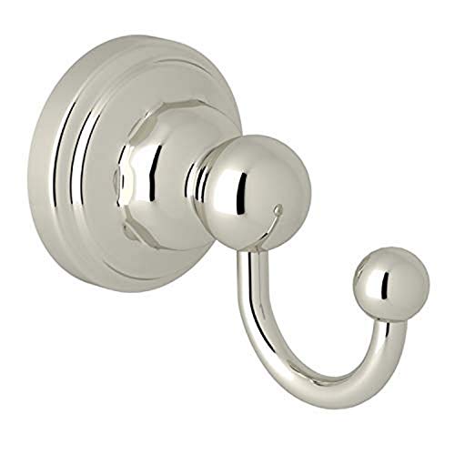 【中古】【未使用・未開封品】(Polished Nickel) - Rohl U.6921 Perrin and Rowe Single Hook Robe Hook,