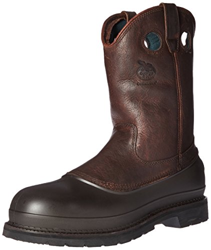 【中古】【未当て嵌める・未開封品】[Georgia] Men\u0027s Pull-On Mud Dog ST Comfort Core Work Boot
