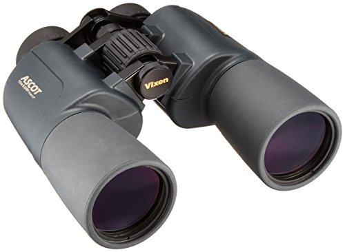 【中古】【未使用・未開封品】Vixen 双眼鏡10倍 アスコットZR 10×50WP(W) ポロプリズム式 10×50WP(W) ハイアイポイント 防水 広角 ブラック 1563-06