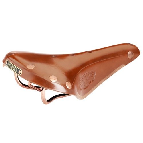 【中古】【未当て嵌める・未開封品】BROOKS(ブルックス) なめし革サドル 大きな銅製の鋲が目立った特徴的な古典派音楽ひな形 B17 SPECIAL COPPER HONEY