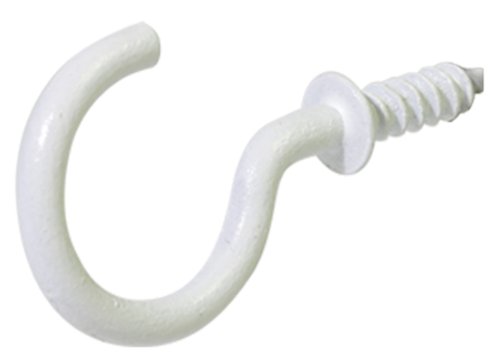 【中古】【未当て嵌める・未開封品】Cup Hooks, White, 7/8-In., 8-Pk. -122235 生活家電用アクセサリー・部品-その他-生活家電