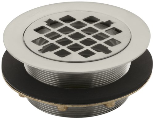 【中古】【未当て嵌める・未開封品】Kohler K-9132-BNシャワードレーン、色つやのあるブラッシュドニッケル