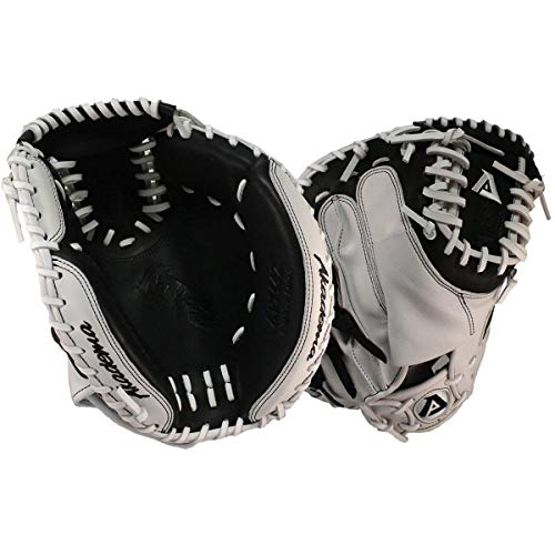 【中古】【未使用・未開封品】Akadema 祈るカマキリ スパイラルロック ウェブ 32.5インチ 野球キャッチャーミット｜AJIMURA-SHOP