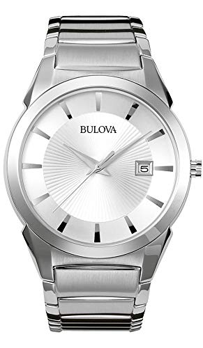 【中古】【未当てはめる・未開封品】Bulova メンズ ブレスレットカレンダードレスウォッチ