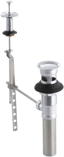 【中古】【未当て嵌める・未開封品】KOHLER K-7126-CP 判定基準 ポップアップドレイン、見せびらかすなし、昇降機極点付き添い人、光輝Cr