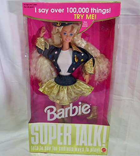 【中古】【未当て嵌める・未開封品】バービーBARBIE - Super Talk インポート品 R6906
