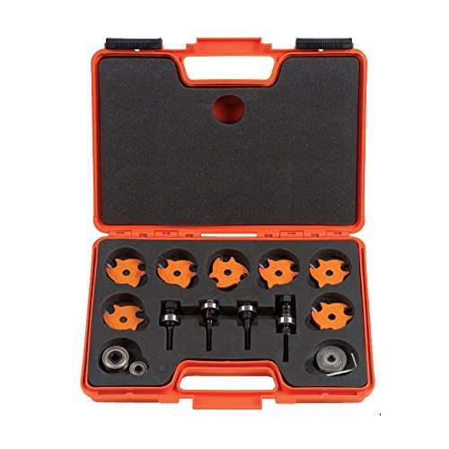 【中古】【未使用・未開封品】CMT 823.001.11 Slot Cutter Set in Carrying Case, 8mm bore, Carbide-Tipped by CMT