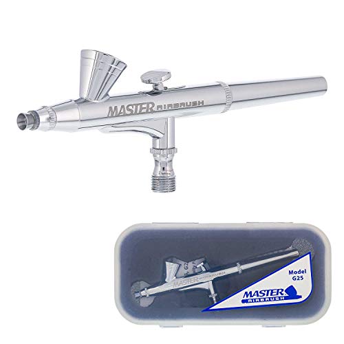 【中古】【未使用・未開封品】Master G25 Dual-action Airbrush 0.2-fine Art-illustration-nail - Now Included Is a (FREE) How to Airbrush Training Book to Get You Star|AJIMURA-SHOP