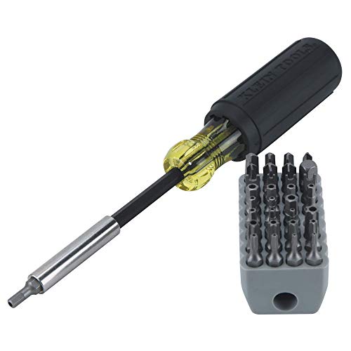 【中古】【未使用・未開封品】Klein Tools 32510 Magnetic Screwdriver with 32-Piece Tamperproof Bit Set by Klein Tools