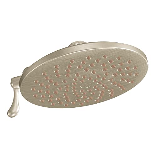 【中古】【未使用・未開封品】Moen S6320BN ベロシティ 2機能 直径8インチ レインシャワー シャワーヘッド つや消しニッケル