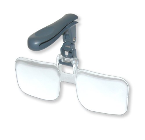 【中古】【未使用・未開封品】Carson Optical VisorMag 2.25倍パワー(+5.00度ディオプター)帽子用クリップオン拡大レンズ VM-14