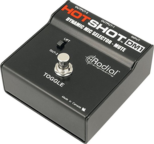 【中古】【未使用・未開封品】Radial Engineering HotShot DM1 Microphone Signal Muting Footswitch