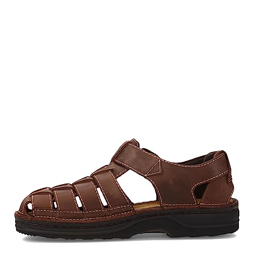 【中古】【未当て嵌める・未開封品】Naot Footwear メンズ ジュリアス サンダル, クレイジーホース・ブラウン, 9
