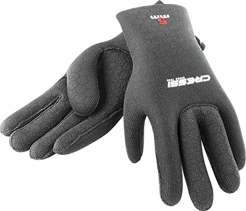 【中古】【未当て嵌める・未開封品】(Small, neoprene 5.0 粍 thickness) - Cressi HIGH STRETCH Premium Neoprene Diving Gloves, 2.5粍, 3.5粍 and 5粍 for Men and Women