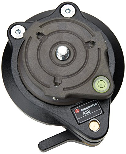 【中古】【未使用・未開封品】Manfrotto 438 3/8 ボールカメラレベラー - 3502交換用、ブラック