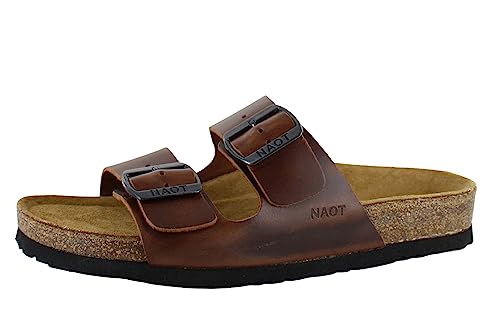 【中古】【未使用・未開封品】Naot Footwear レディース サンタバーバラサンダル, Buffalo Lthr, 5